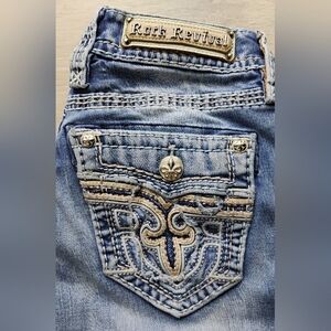 Rock Rival Anzelie Jeans Women Sz 26 Denim Skinny